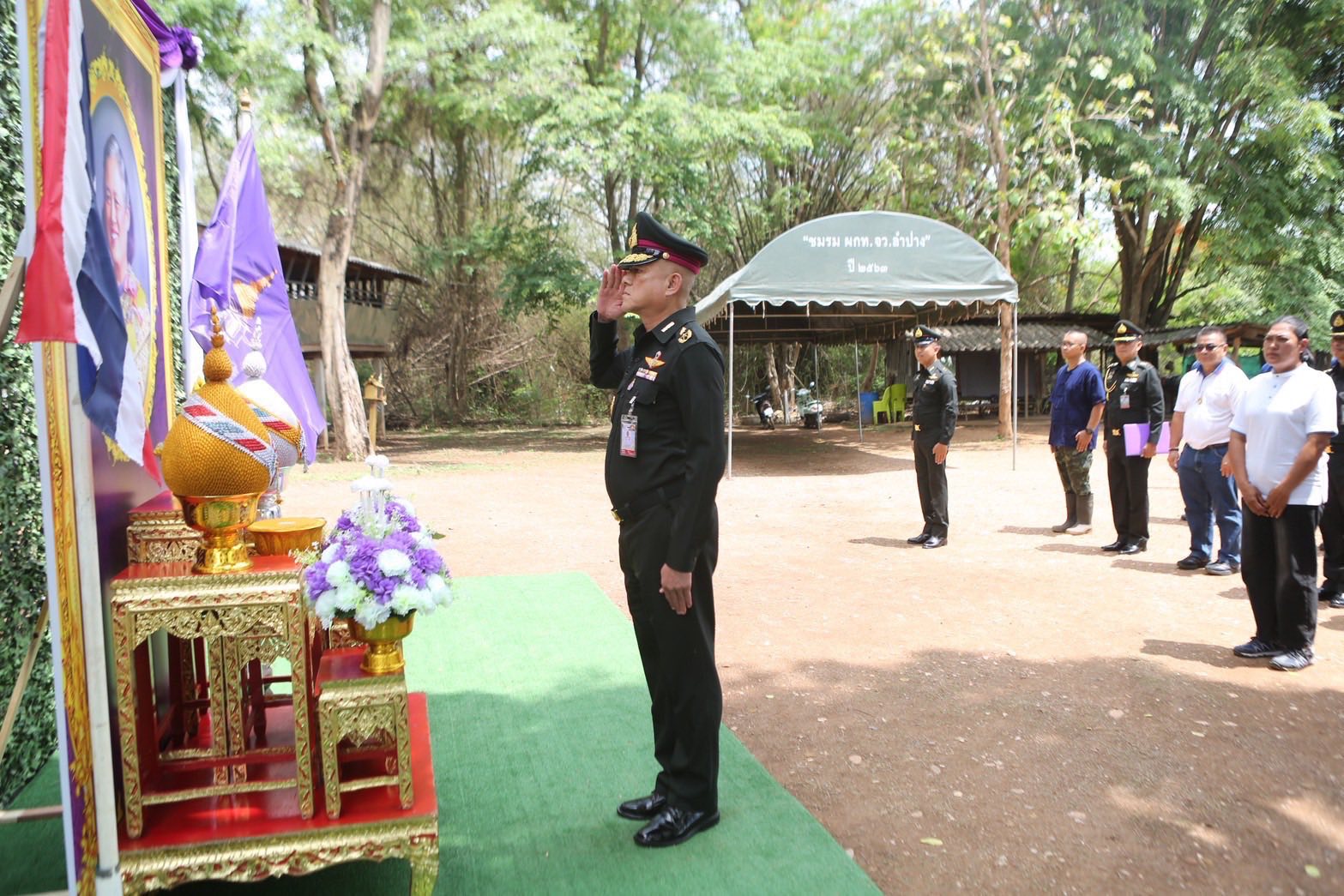 มลฑลทหารบกที่ 32 จัดพิธีรับมอบแพะพันธุ์พระราชทานจาก สมเด็จพระกนิษฐาธิราชเจ้า กรมสมเด็จพระเทพรัตนราชสุดาฯ สยามบรมราชกุมารี ณ โครงการทหารพันธุ์ดี ค่ายสุรศักดิ์มนตรี&nbsp;