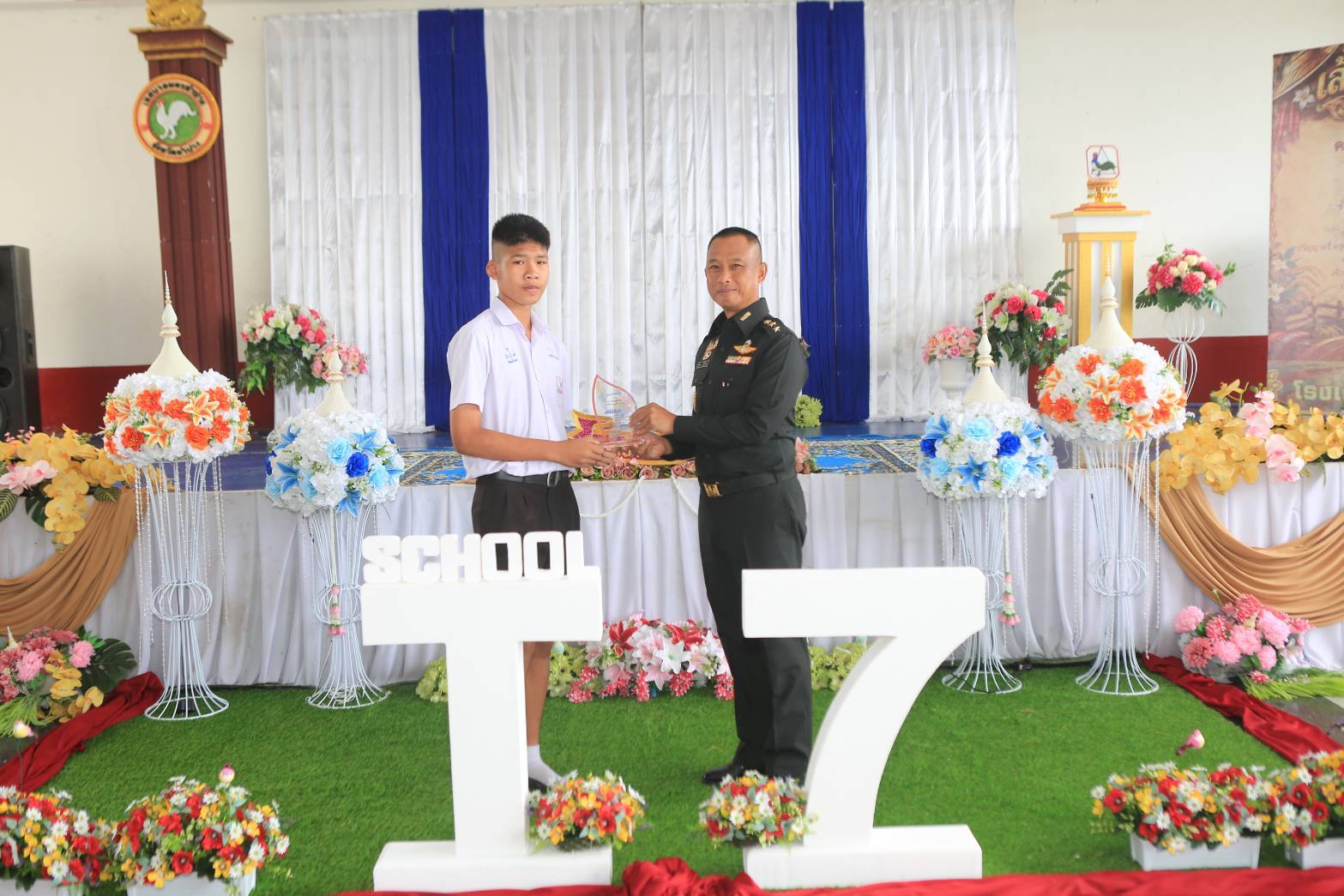 เยาวชนลำปางคว้ารางวัลชมเชยระดับกองทัพบก มทบ.32 มอบโล่เชิดชูความสามารถ